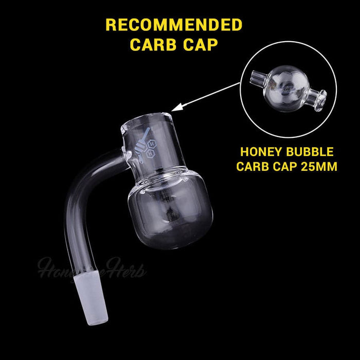 Honeybee Herb Quartz Kettle Banger - 90° - Toker Supply