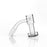 HONEYSUCKLE BEVEL QUARTZ BANGER - 45° DEGREE | YL - Toker Supply