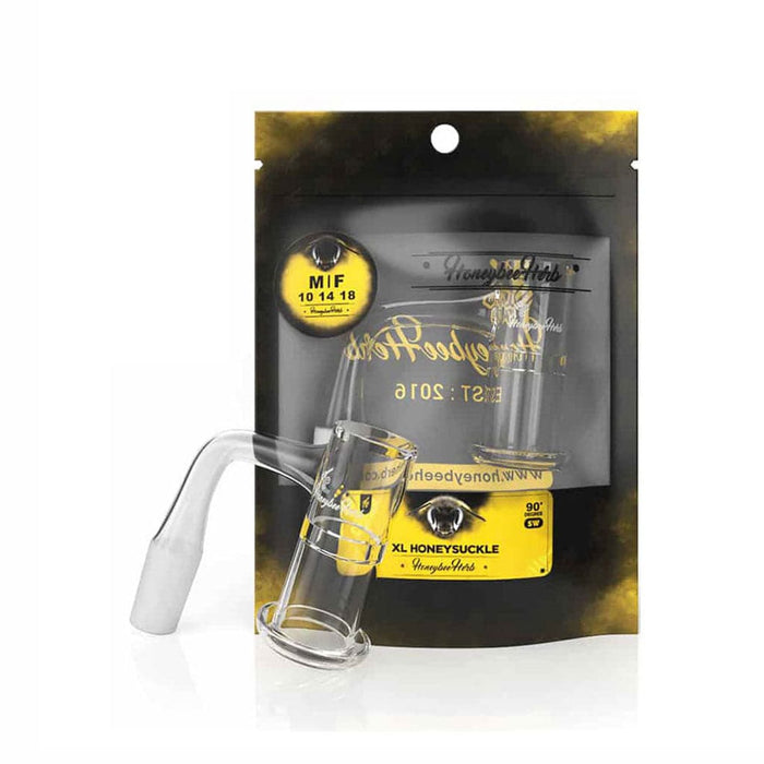 HONEYSUCKLE XL QUARTZ BANGER - 90° DEGREE | BL - Toker Supply