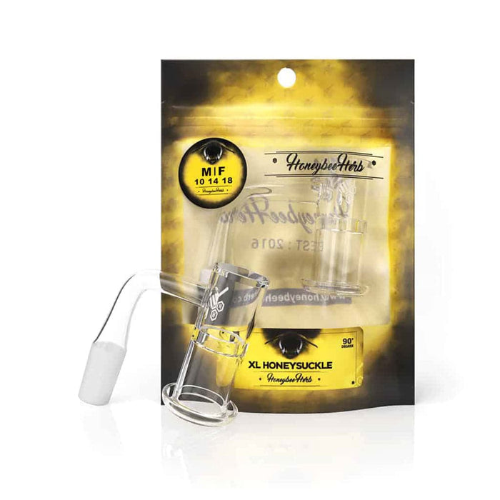 HONEYSUCKLE XL QUARTZ BANGER - 90° DEGREE | YL - Toker Supply