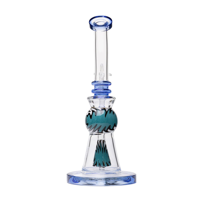 Human Grade 10" Mini Gumball Rig Glass Water Pipe - Toker Supply