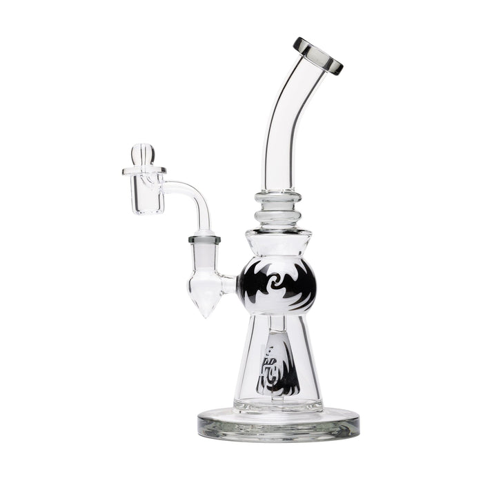 Human Grade 10" Mini Gumball Rig Glass Water Pipe - Toker Supply