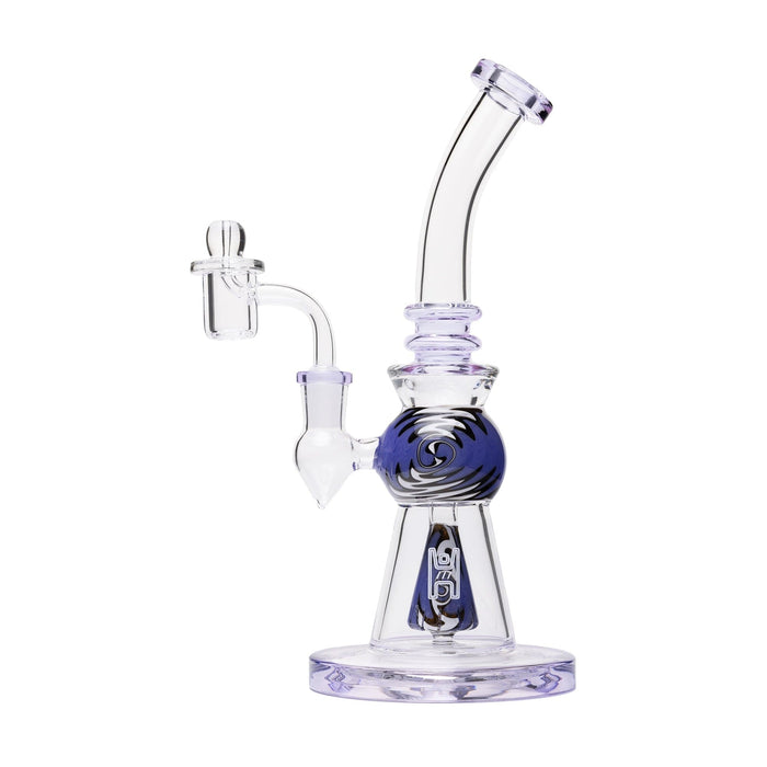 Human Grade 10" Mini Gumball Rig Glass Water Pipe - Toker Supply