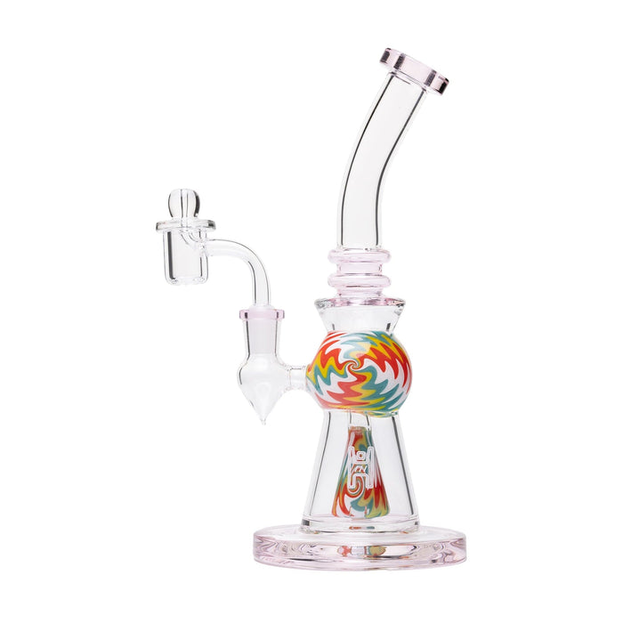 Human Grade 10" Mini Gumball Rig Glass Water Pipe - Toker Supply