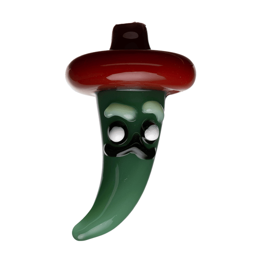 Human Grade Chili Pepper Glass Carb Cap - Toker Supply