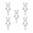 Human Grade Glass Adapters (5) - Toker Supply