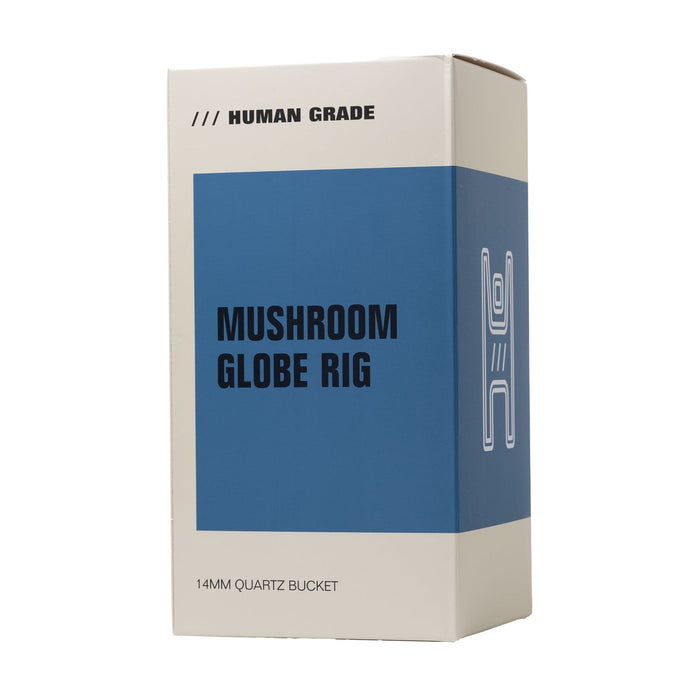 Human Grade Mushroom Globe Glass Rig - Toker Supply