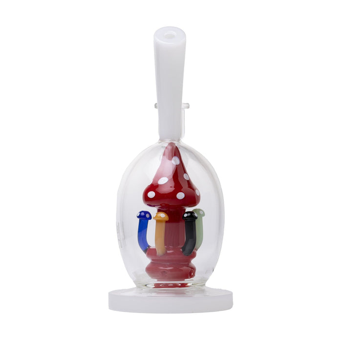 Human Grade Mushroom Globe Glass Rig - Toker Supply