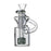 Human Grade "The Recycler" Glass Ash Catcher - Toker Supply