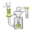 Human Grade "The Recycler" Glass Ash Catcher - Toker Supply