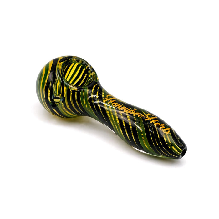 INSIDE OUT LINEWORK SWIRL HAND PIPE SPOON - Toker Supply