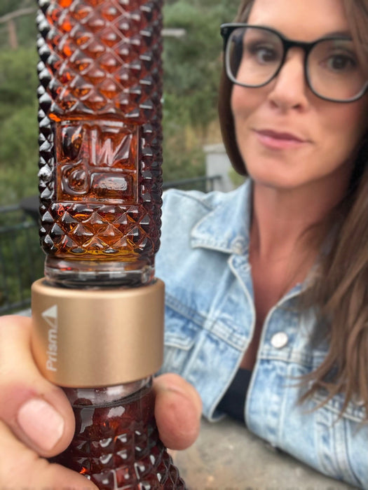 Jane West x Prism Bong - Amber - Toker Supply