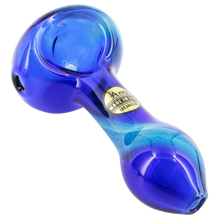 LA Pipes "Galaxy" Fumed Spoon Pipe - Toker Supply