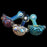 LA Pipes "Spiral Marble Head" Glass Spoon Pipe - Toker Supply