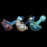 LA Pipes "Spiral Marble Head" Glass Spoon Pipe - Toker Supply