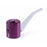 LIQUID GLITTER SHERLOCK HAND PIPE - Toker Supply