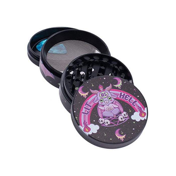 LIT AS HELL WACKY GRINDER - Toker Supply