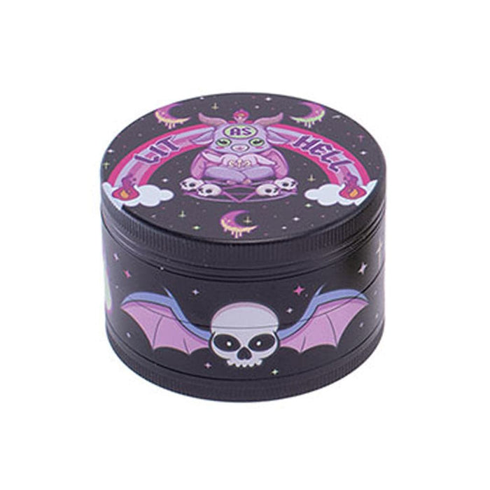 LIT AS HELL WACKY GRINDER - Toker Supply