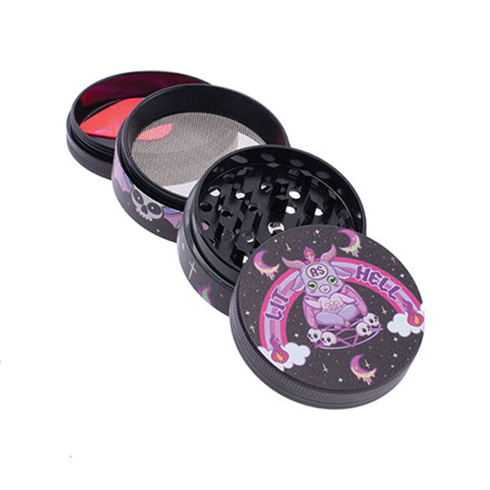 LIT AS HELL WACKY GRINDER - Toker Supply