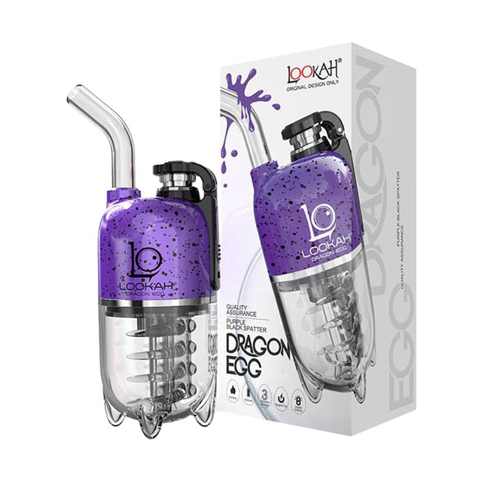 Lookah Dragon Egg eRig Bubbler | Spatter Edition | 950mAh - Toker Supply