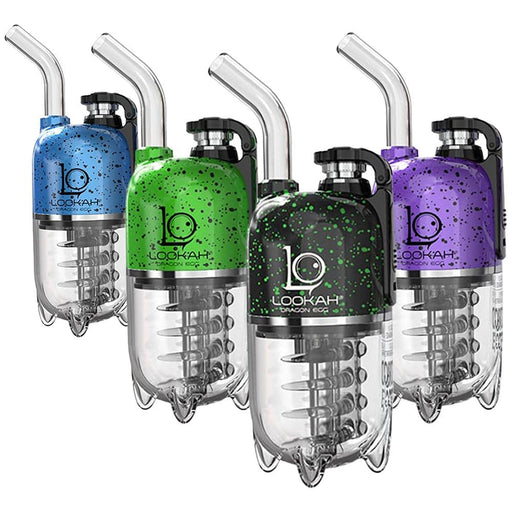 Lookah Dragon Egg eRig Bubbler | Spatter Edition | 950mAh - Toker Supply