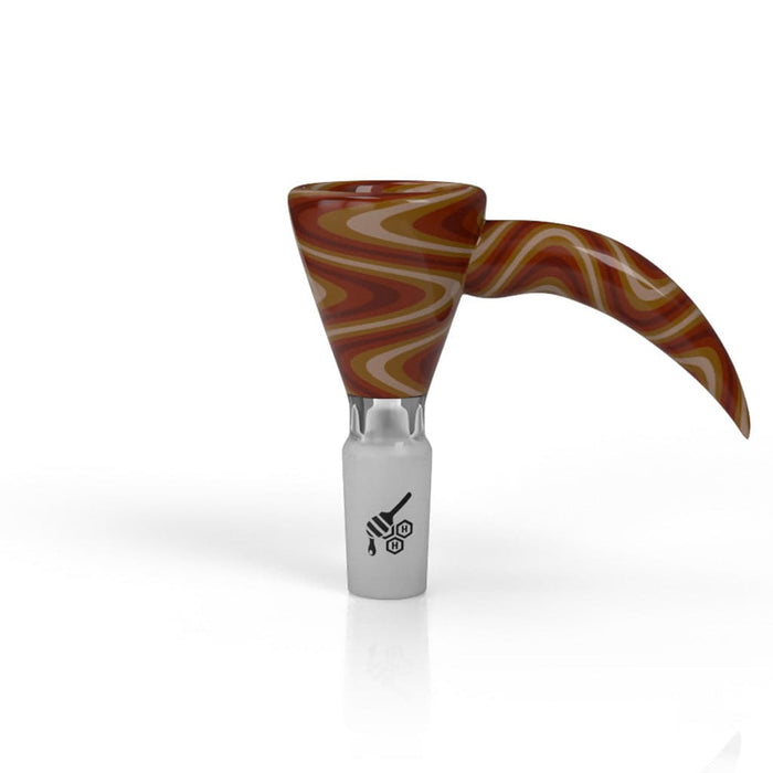MARTINI FIRE WIG WAG WITH HORN PULL BONG BOWL - Toker Supply