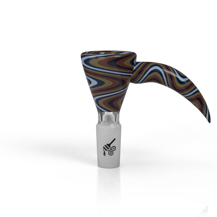 MARTINI FIRE WIG WAG WITH HORN PULL BONG BOWL - Toker Supply