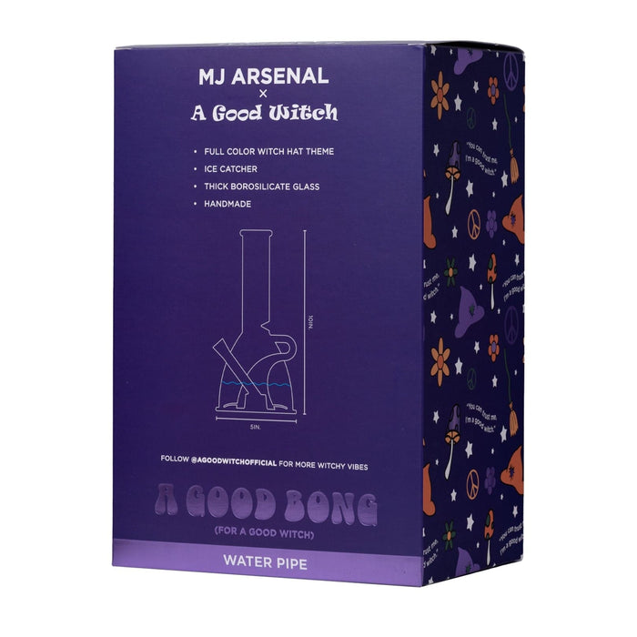 MJ Arsenal x A Good Witch - A Good Bong Halloween Series - Toker Supply