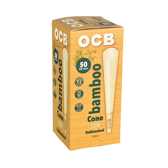OCB Pre-Rolled Cones Mini Tower | 1 1/4 - Toker Supply