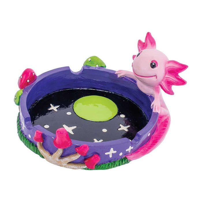 PINK AXOLOTL STAR & MUSHROOM ASHTRAY - Toker Supply