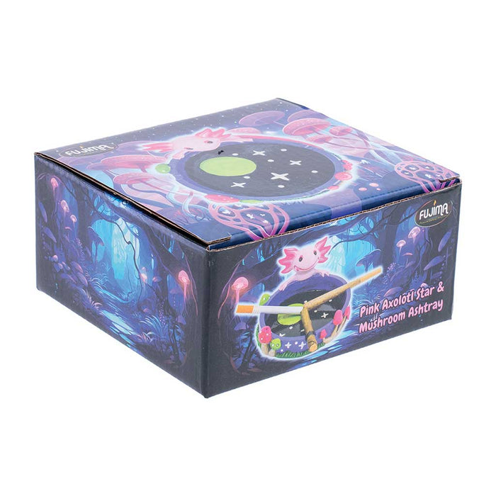 PINK AXOLOTL STAR & MUSHROOM ASHTRAY - Toker Supply