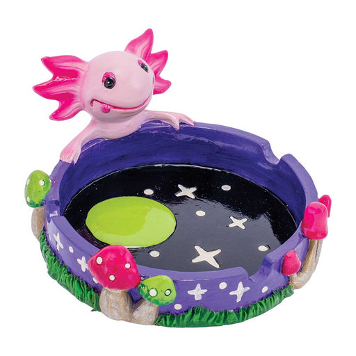 PINK AXOLOTL STAR & MUSHROOM ASHTRAY - Toker Supply
