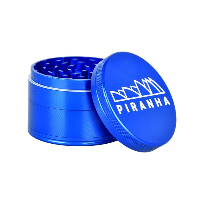 Piranha Pollinator Aluminum Grinder | 4pc | 2.5" - Toker Supply
