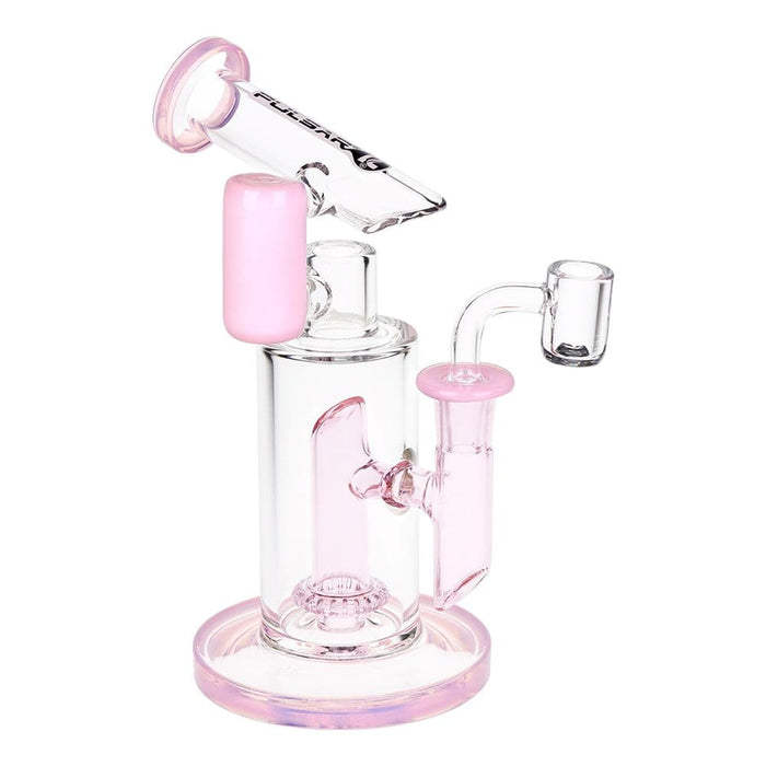 Pulsar Bicolor Fractured Tower Glass Dab Rig | 8" | 14mm F - Toker Supply