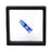 Pulsar Bullet Tip Glass Mouthpiece Attachment for Puffco Pivot w/ Display Stand - Colors Vary - Toker Supply