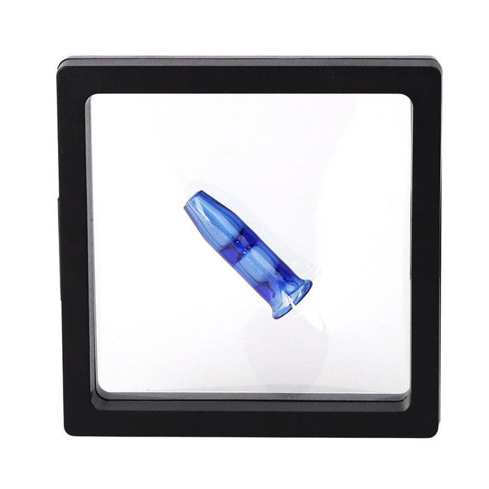 Pulsar Bullet Tip Glass Mouthpiece Attachment for Puffco Pivot w/ Display Stand - Colors Vary - Toker Supply