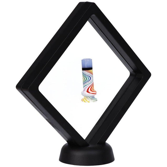 Pulsar Candy Stripe Glass Mouthpiece Attachment for Puffco Pivot w/ Display Stand - Colors Vary - Toker Supply