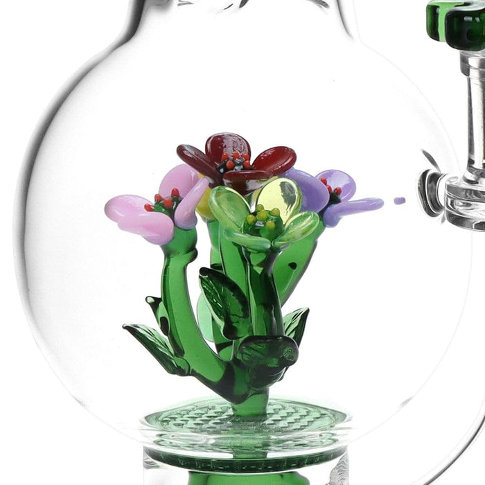 Pulsar Chill Flowerz Glass Water Pipe - 12" /14mm F - Toker Supply