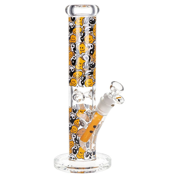 Pulsar Design Series Straight Tube Glass Water Pipe | 12" | 14mm F - Toker Supply