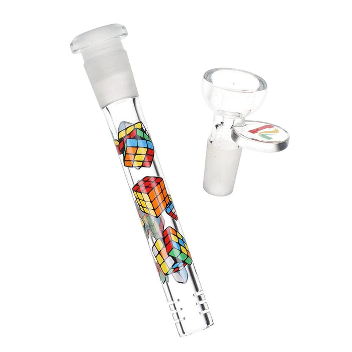 Pulsar Design Series Straight Tube Glass Water Pipe | 12" | 14mm F - Toker Supply