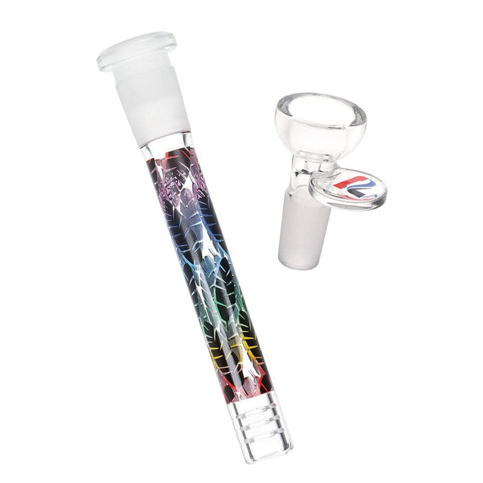 Pulsar Design Series Straight Tube Glass Water Pipe | 12" | 14mm F - Toker Supply