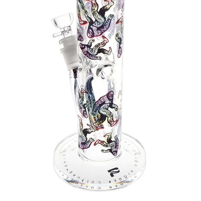 Pulsar Design Series Straight Tube Glass Water Pipe | 12" | 14mm F - Toker Supply