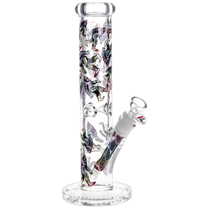 Pulsar Design Series Straight Tube Glass Water Pipe | 12" | 14mm F - Toker Supply