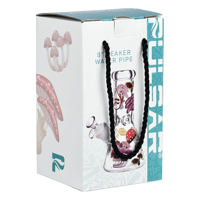 Pulsar Eat Me Design Glass Beaker Water Pipe - 7.75" / 14mm F - Toker Supply