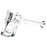 Pulsar Elegant Glass Hand Pipe with Built-In Honeycomb Screen - 5.2" - Toker Supply