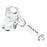 Pulsar Elegant Glass Hand Pipe with Built-In Honeycomb Screen - 5.2" - Toker Supply