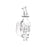 Pulsar Fab Egg Bubbler Glass Mouthpiece Attachment for Puffco Pivot - 5" / Clear - Toker Supply