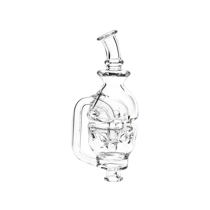 Pulsar Fab Egg Bubbler Glass Mouthpiece Attachment for Puffco Pivot - 5" / Clear - Toker Supply
