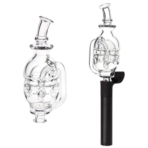 Pulsar Fab Egg Bubbler Glass Mouthpiece Attachment for Puffco Pivot - 5" / Clear - Toker Supply