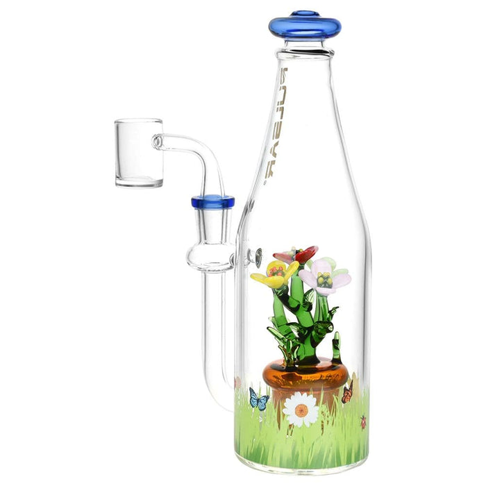 Pulsar Flower Garden Bottle Rig - 8.5" / 14mm F - Toker Supply